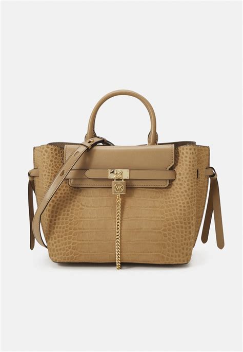 sac a main michael kors camel|michael kors leather bag.